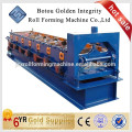 Widely used color steel metal roof ridge cap tile machine